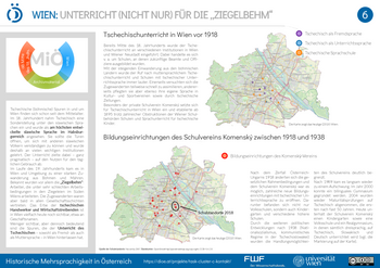 Poster 6 | Wien: Unterricht (nicht nur) für die „Ziegelbehm“